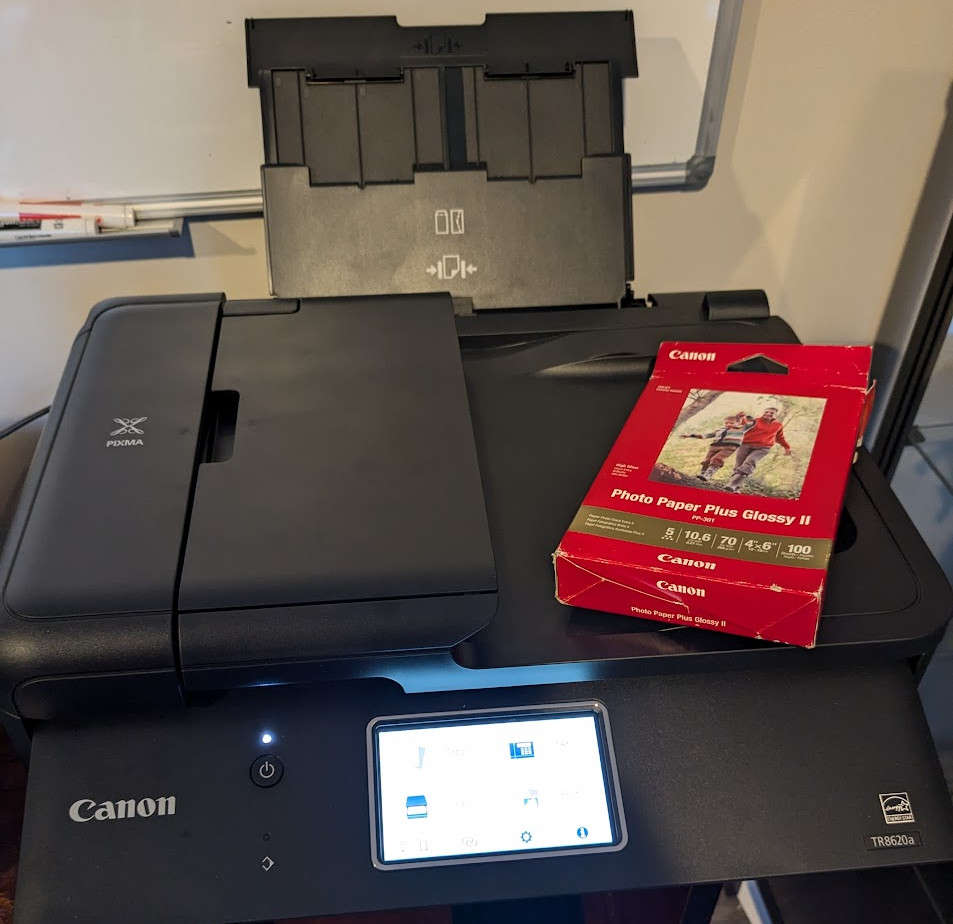 A Canon TR8620a printer