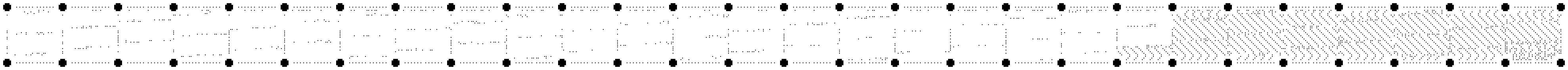 An example dotcode strip