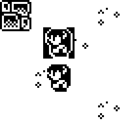 example of how masking works on the Arduboy