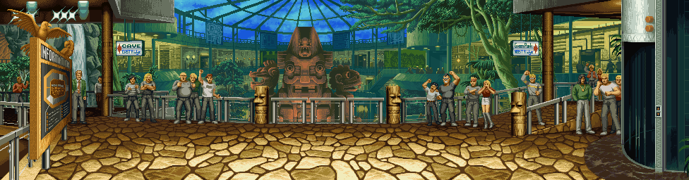 Background from Real Bout Fatal Fury for the Neo Geo
