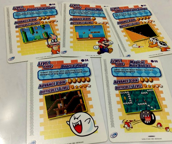 Super Mario Advance 4 E-Reader level cards